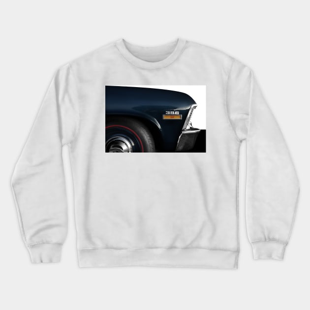 Chevy Nova detail Crewneck Sweatshirt by mal_photography